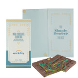 The Luxe Greeting Card Collection - Milk Chocolate Dubai Bar