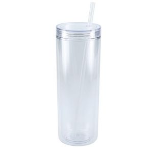 Chroma Recycled Acrylic Skinny Tumbler 16oz