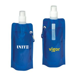 540 Ml. (18 Fl. Oz.) Collapsible Water Bottle Bag