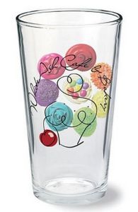 Full Colour Mixing Glass 16 Oz