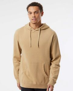 000518 Independent Trading Co. Unisex Midweight Pigment-Dyed Hooded Sweatshirt