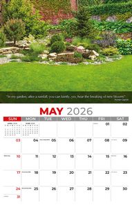 Galleria Wall Calendar 2026 Flowers & Gardens