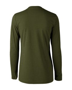 Military Heather Green Blank Back