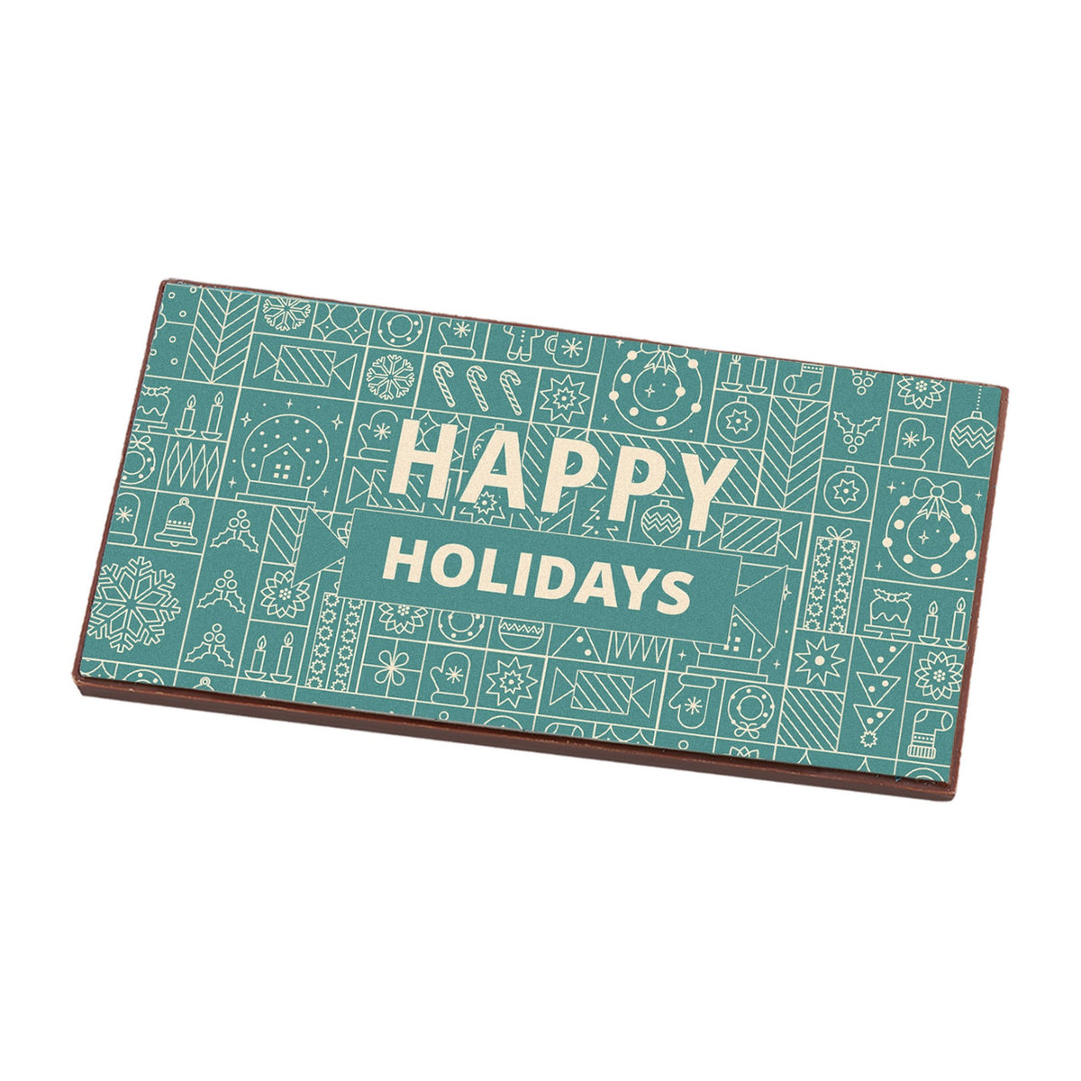 Custom Chocolate Bar in Greeting Card Window Box (3.5 oz)