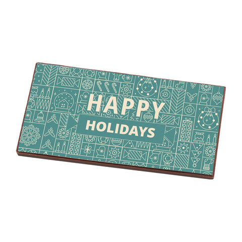Custom Chocolate Bar in Greeting Card Window Box (3.5 oz)