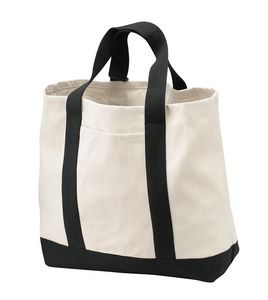 Port Authority® Two-Tone Shopping Tote