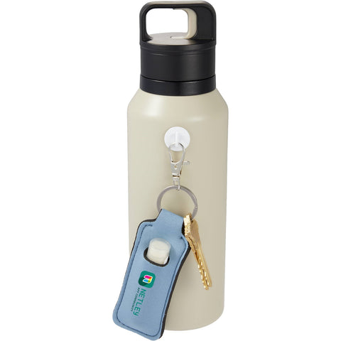 Bottle Charm w/ Neoprene Chapstick Holder