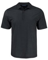 Cutter & Buck Pike Eco Shadow Check Print Recycled Mens Big & Tall Polo
