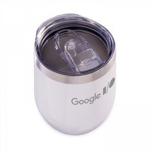 Small Talk Metallic 300 Ml / 10 Oz Stainless Steel Stemless Cup
