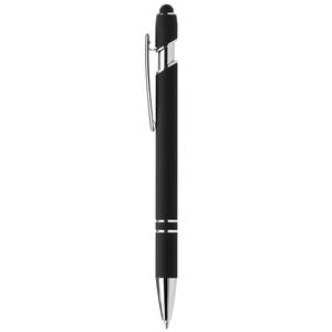 000759 Ellipse Softy Recycled Aluminum Pen w/ Stylus + Anti-Fraud Ink - ColorJet