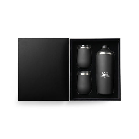 Glacier Stainless Steel Wine Chiller And Tumbler Set