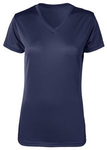 Zorrel® Ladies' Marathon Syntrel™ V-Neck Training Tee Shirt