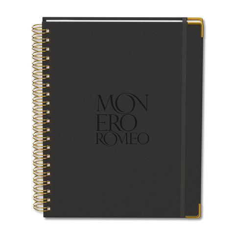 Luna A4 Hard Cover Spiral Journal