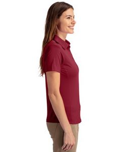 Cutter & Buck Prospect Eco Textured Stretch Recycled Womens Short Sleeve Polo
