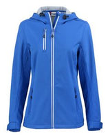 Clique Telemark Eco Stretch Softshell Full Zip Womens Hooded Jacket