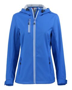 Clique Telemark Eco Stretch Softshell Full Zip Womens Hooded Jacket