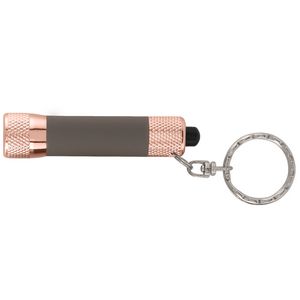 Chroma Softy Rose Gold Classic - LED Flashlight with Keyring - ColorJet