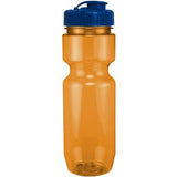 Translucent Orange/Navy Blue Lid Blank