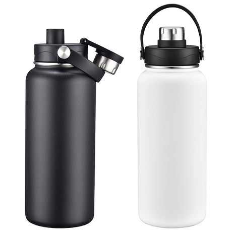Bresso 34 oz Vacuum Insulated Bottle with Twist Top Spout