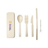 Wheat Fiber Utensil Case Set