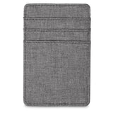 Heathered RFID Wallet w/6 Card Pockets