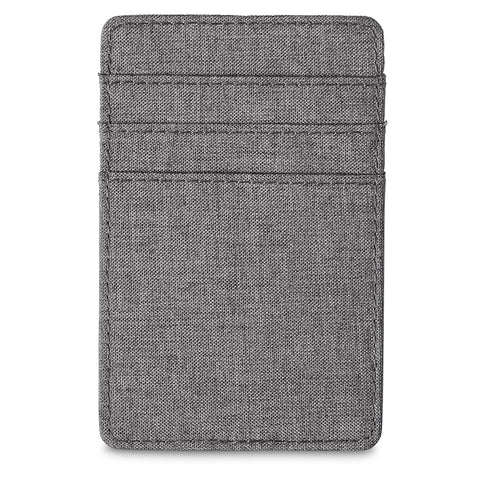 Heathered RFID Wallet w/6 Card Pockets