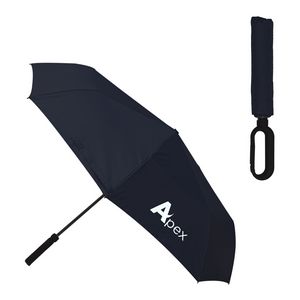 Captain Grip Carabiner Handle Folding Umbrella