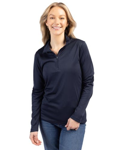 Clique Spin Eco Performance Half Zip Womens Pullover