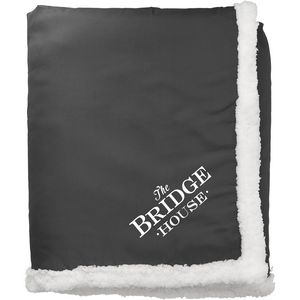Super Soft Large Fleece Sherpa Blanket - 50'' x 60'' Unfolded