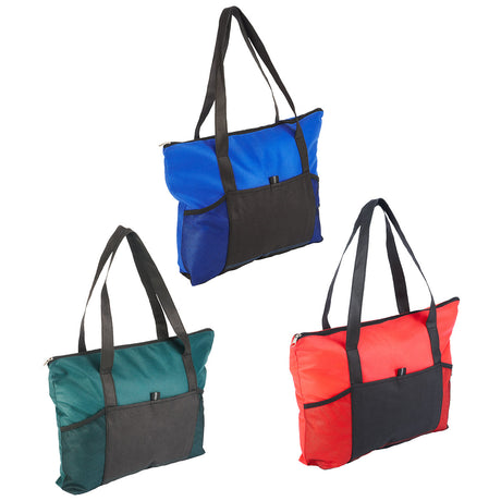Feather Flight Zippered Tote Bag