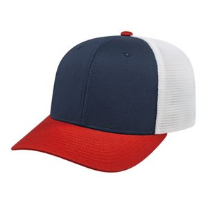 000256 Cap America Premium Trucker Mesh Back Cap