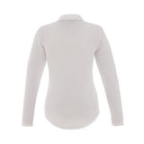 White Blank Back View