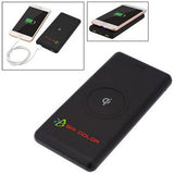 10000 mAh UL Certified Qi Ring Wireless Power Bank & Charger