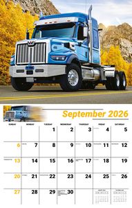 Galleria Wall Calendar 2026 Kings of the Road