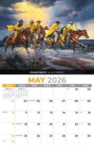 Galleria Wall Calendar 2026 Spirit of the West