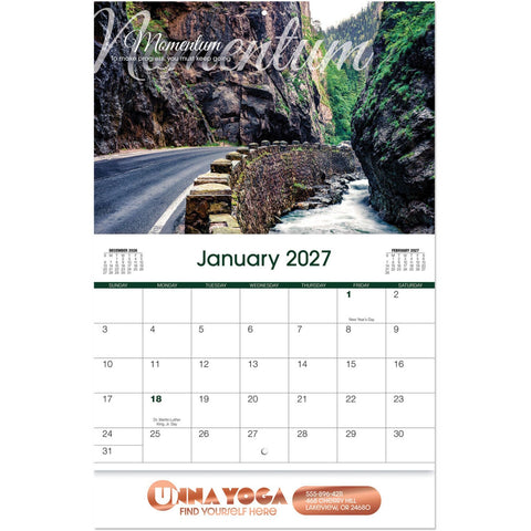 Motivations Stapled Wall Calendar