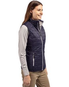 Cutter & Buck Rainier PrimaLoft? Womens Eco Insulated Full Zip Puffer Vest