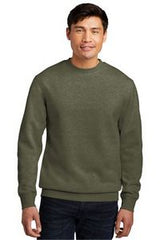 Heathered Olive Green Blank