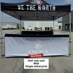Half Side Wall for 10x10 Tent Kit, Sublimated, Single Sided Print