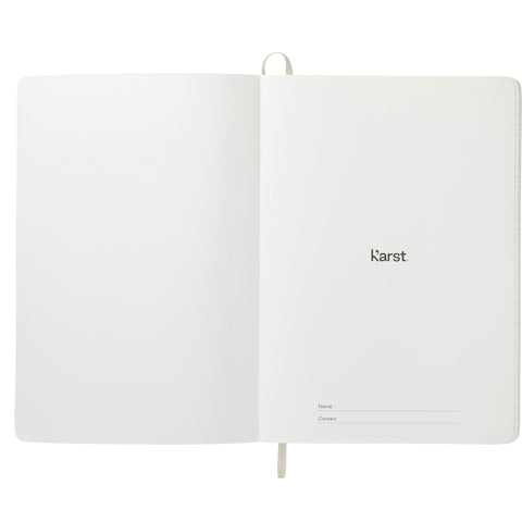 Karst 5.5'' x 8.5'' Stone Soft Bound Notebook