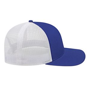 000379 Cap America Poly/Cotton Trucker Mesh Back Cap
