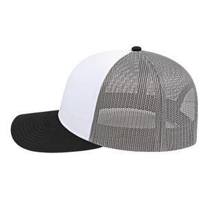 000379 Cap America Poly/Cotton Trucker Mesh Back Cap