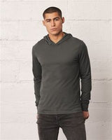 Bella+Canvas® Unisex Jersey Hooded Long Sleeve Tee