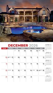 Galleria Wall Calendar 2026 Homes