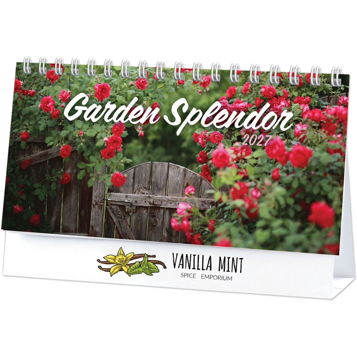 Full Colour Garden Splendor Desk Calendar