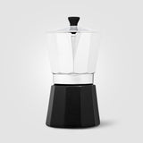 Grosche Milano Aluminum Stovetop Espresso Maker - 6-cup
