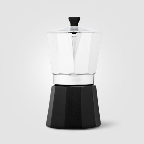 Grosche Milano Aluminum Stovetop Espresso Maker - 6-cup
