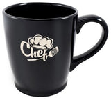 Kona 16oz black mug- Etched
