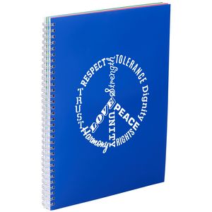8.5'' x 11'' FSC® Mix Remark 5-subject Notebook