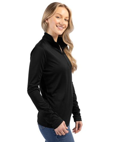 Clique Spin Eco Performance Half Zip Womens Pullover